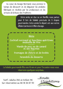 Balade gourmande 2018