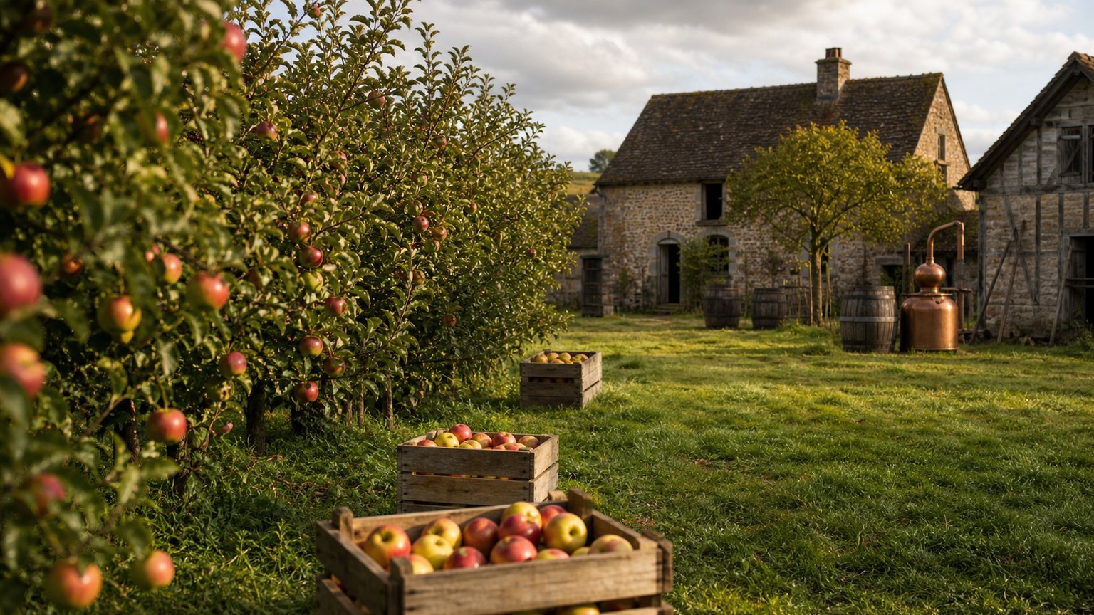 Ferme du Loterot : Calvados, liqueurs et vergers normands