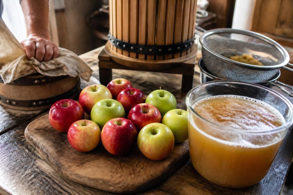Cidre doux recette maison : les étapes pour réussir sa cuvée