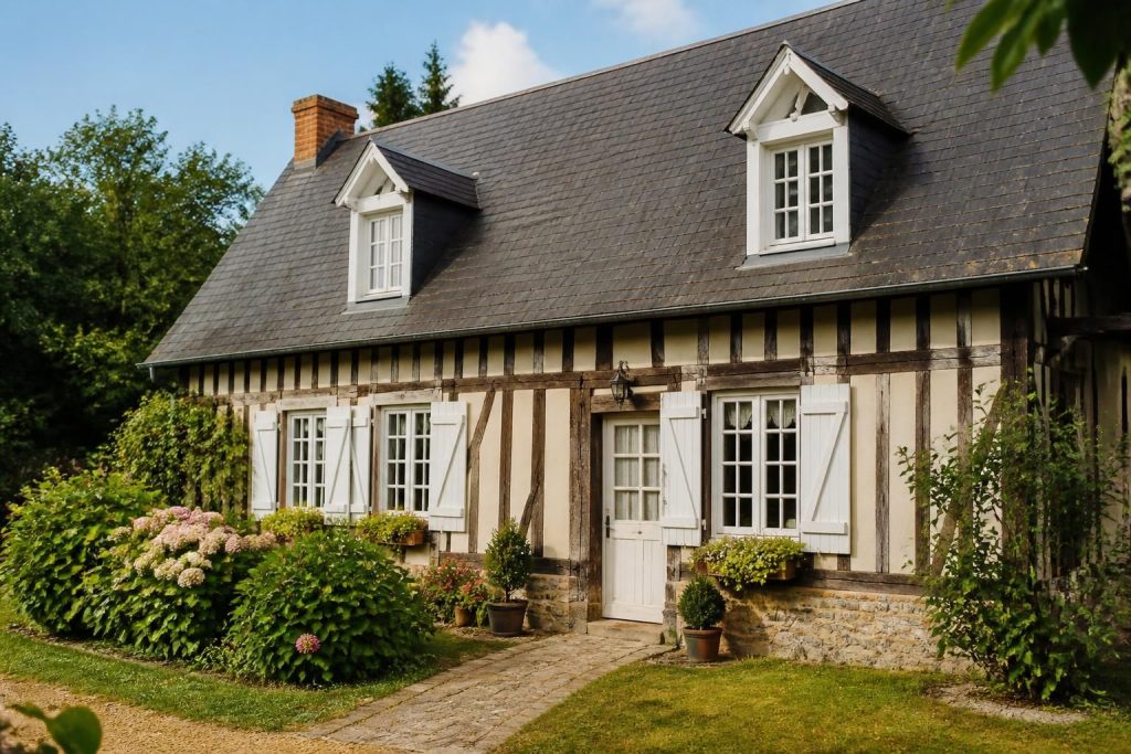 Maison normande : matériaux, formes et charme d’une architecture locale