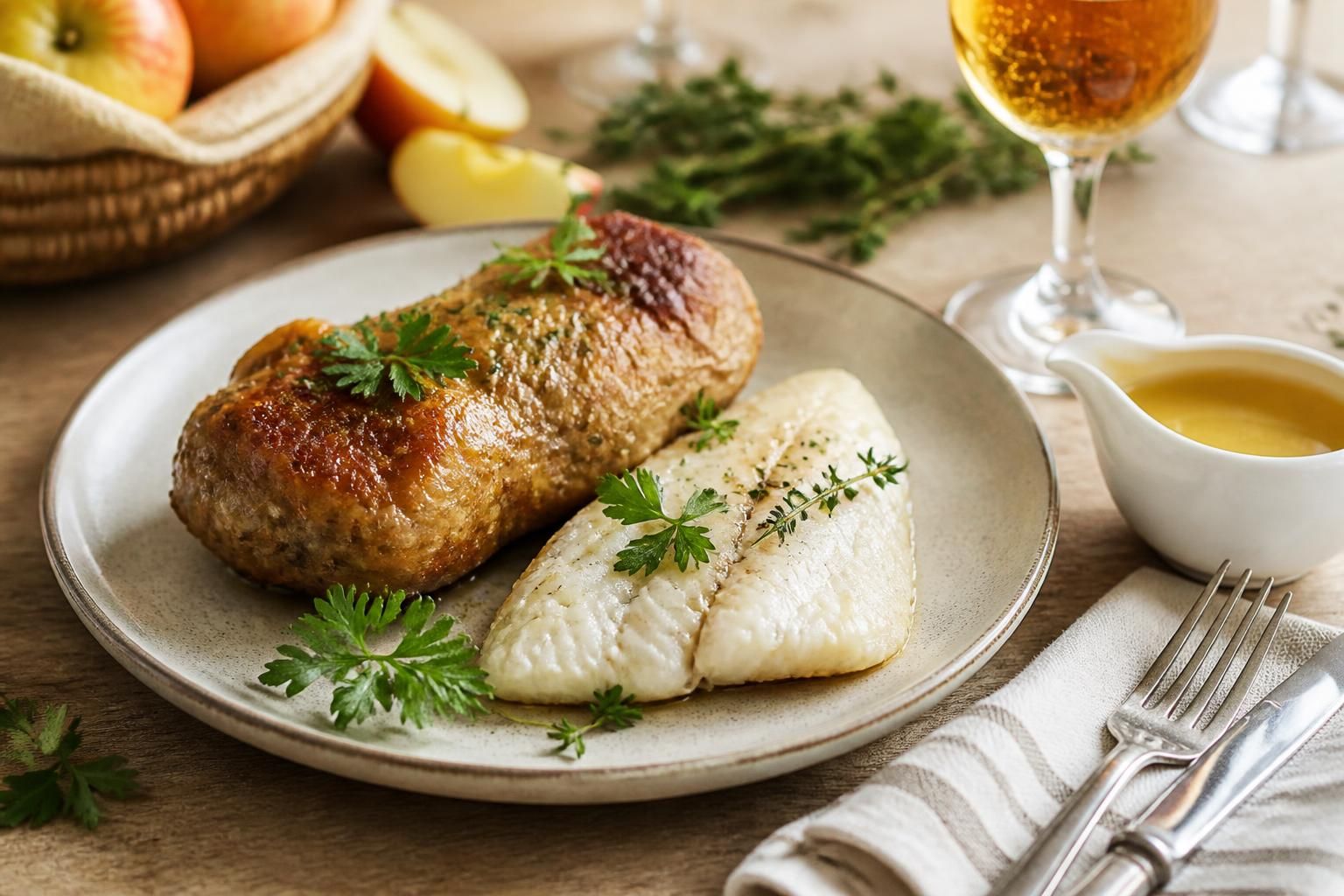 découvrez notre recette de sauce au cidre, parfaite pour sublimer viandes et poissons avec une saveur équilibrée et délicate.
